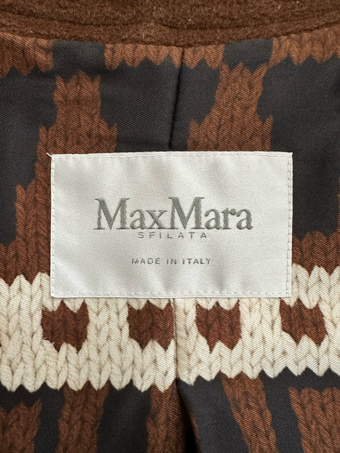 Max Mara MaxMara Madame 101801 Runway Cashmere Coat Women Caramel Size S / US 4 / IT 40 - 8 Thumbnail