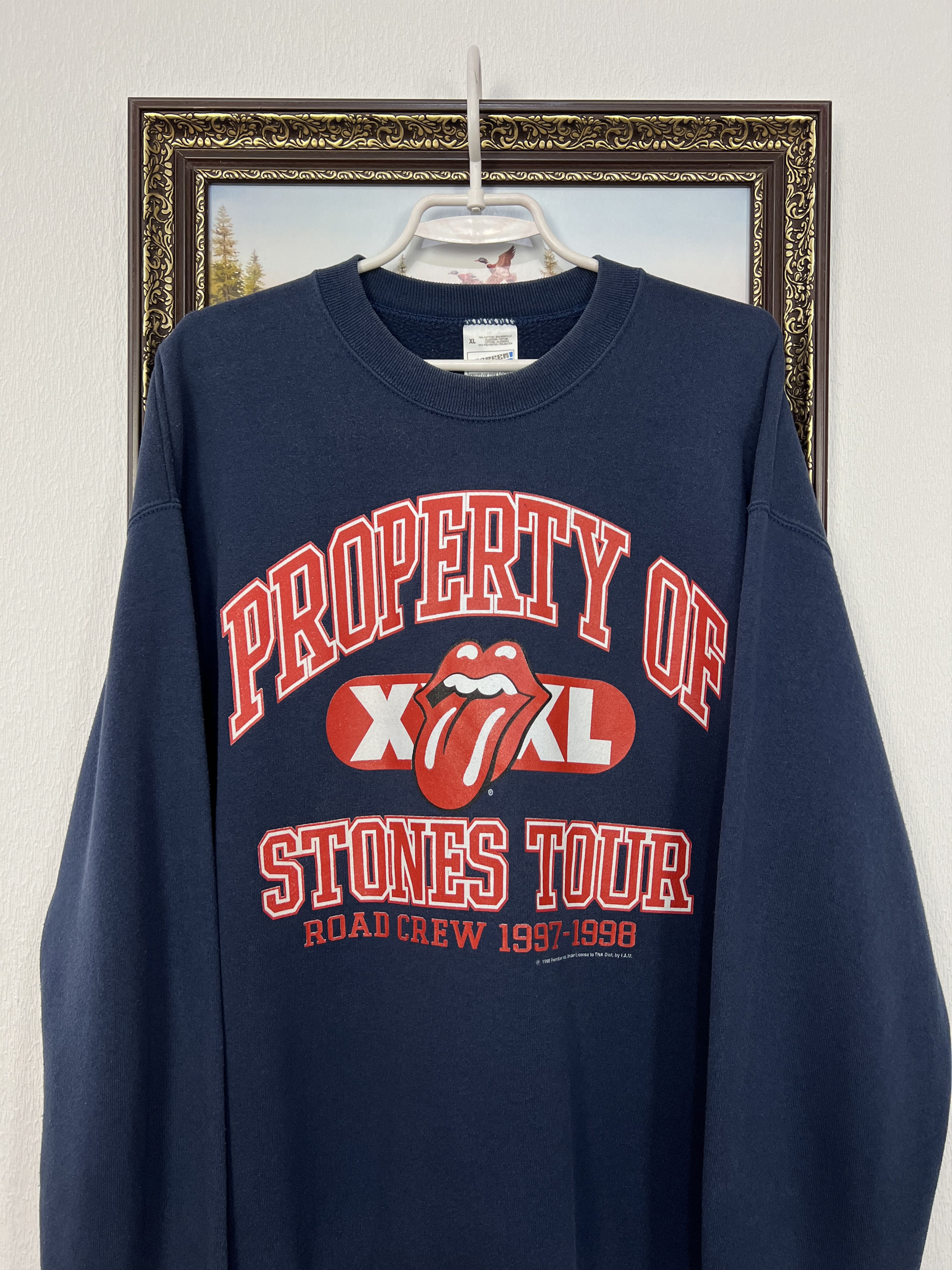 Vintage 90's Rolling Stones Property of Stones Sweatshirt