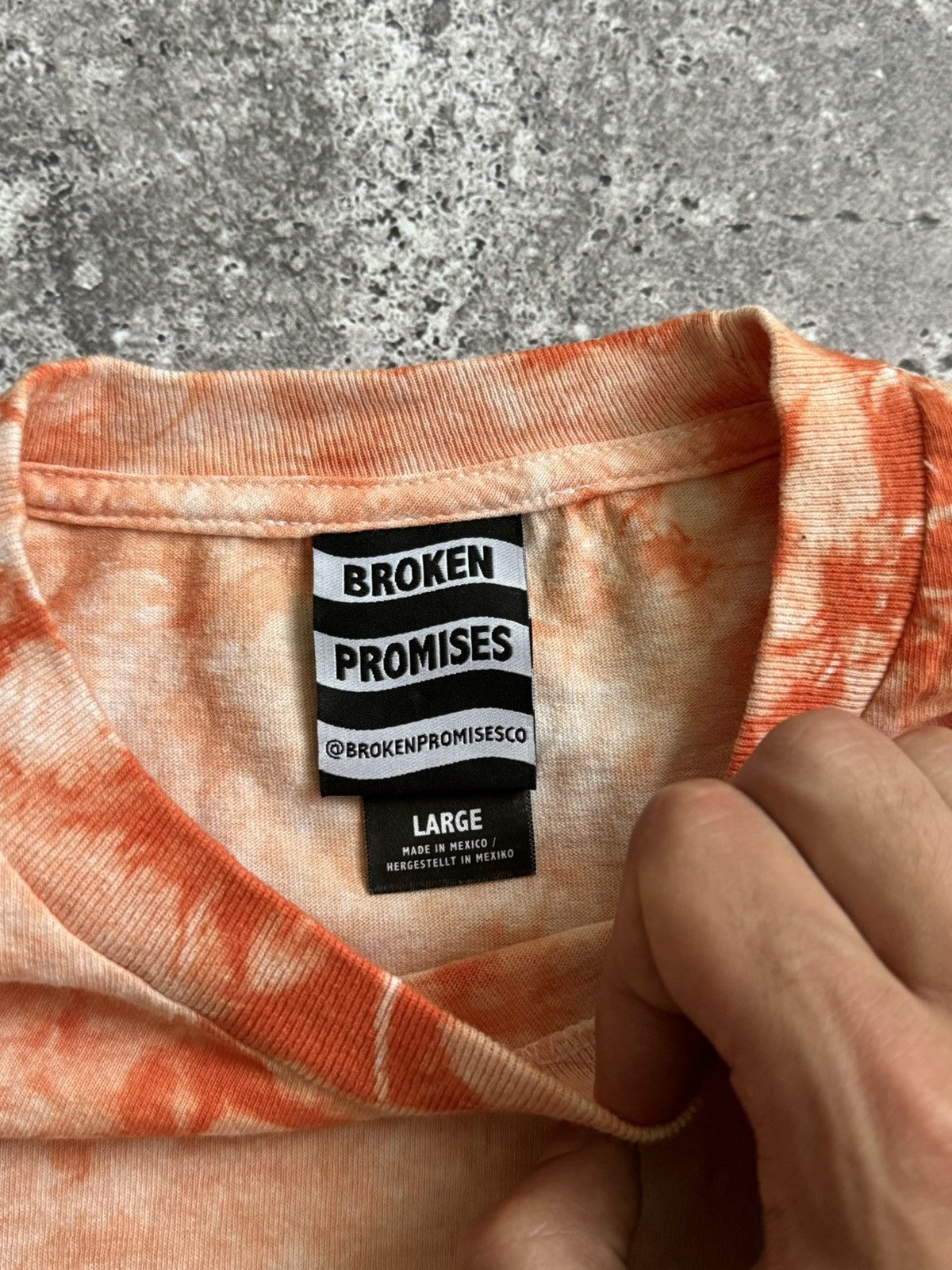 Broken Promises Co. Vintage Broken Promises hash grass oversized t-shirt Size US L / EU 52-54 / 3 - 8 Thumbnail