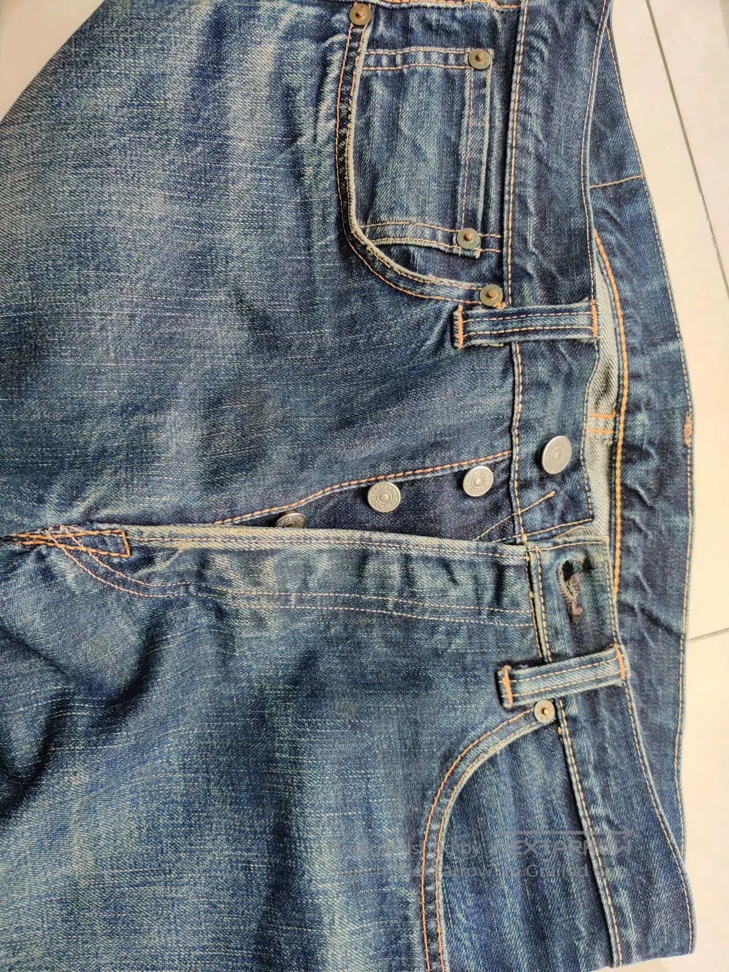 Freewheelers bootleggers skull graphic jeans size 32. Size US 32 / EU 48 - 5 Thumbnail