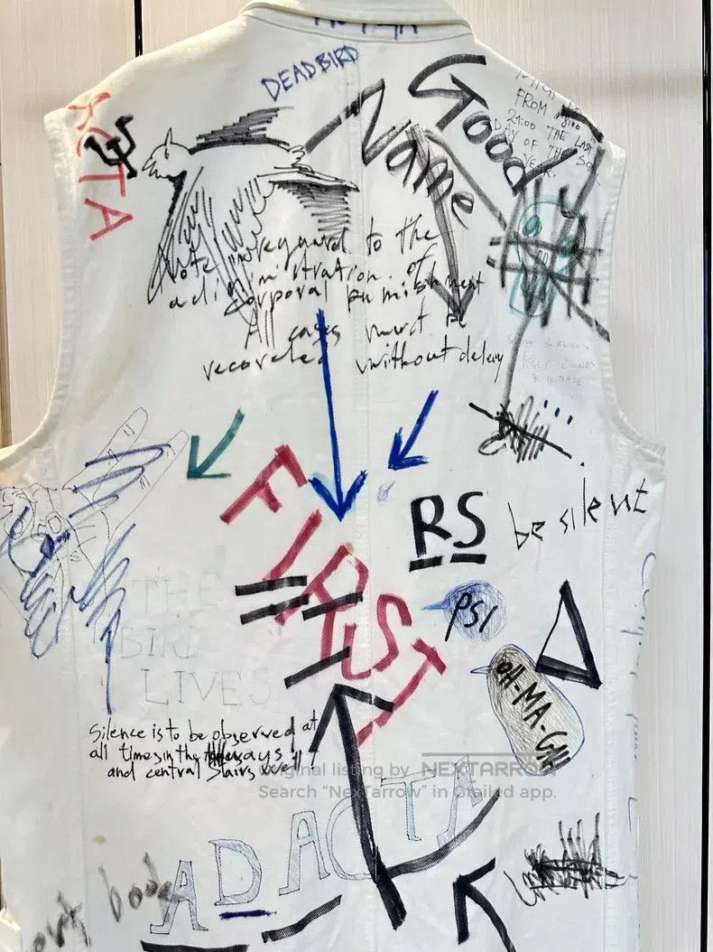 Raf Simons Raf Simons FW15 Graffiti Vest Jacket Size US M / EU 48-50 / 2 - 7 Thumbnail