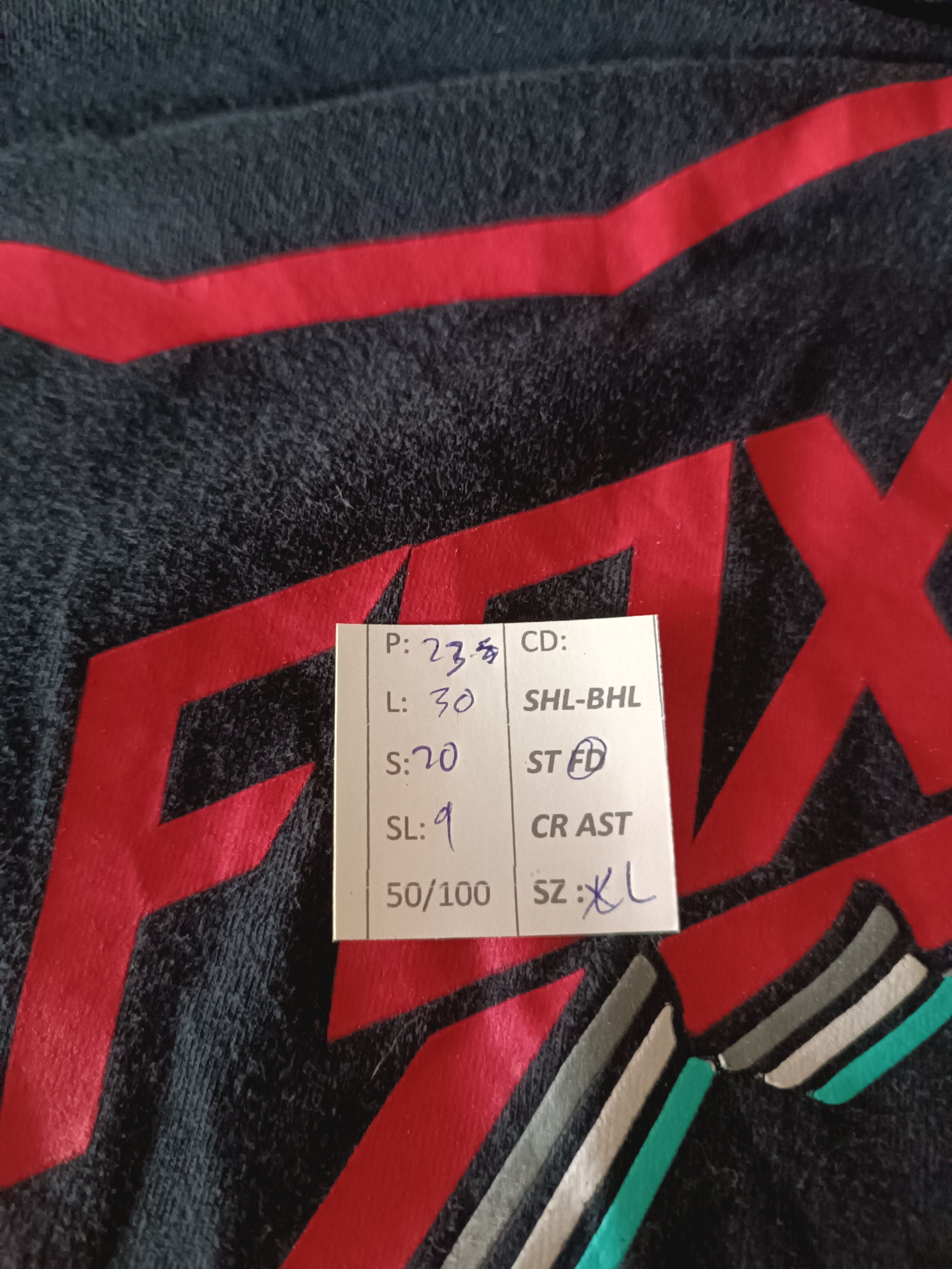 Fox Racing VINTAGE FOX CLASSIC LOGO TEE racing motox bmx extreme Size US M / EU 48-50 / 2 - 20 Thumbnail