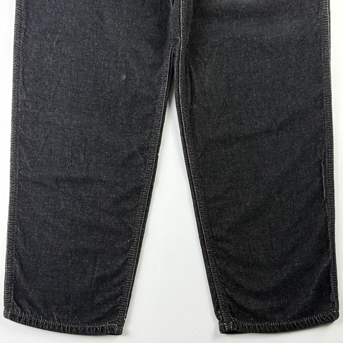 Junya Watanabe Junya Watanabe - AD2005 - Velour Wide-Leg Pants Size US 33 - 6 Thumbnail
