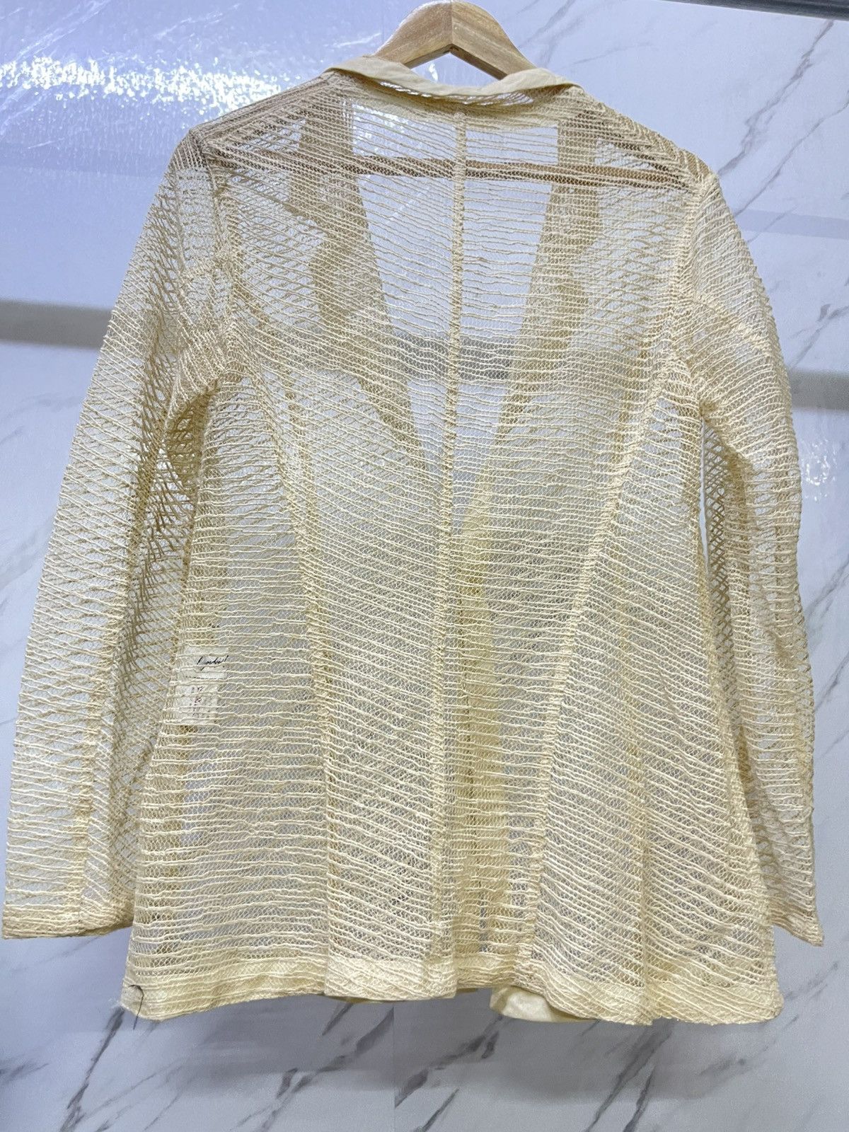 Yohji Yamamoto Yohji Yamamoto Mesh Cardigan Size M / US 6-8 / IT 42-44 - 12 Thumbnail