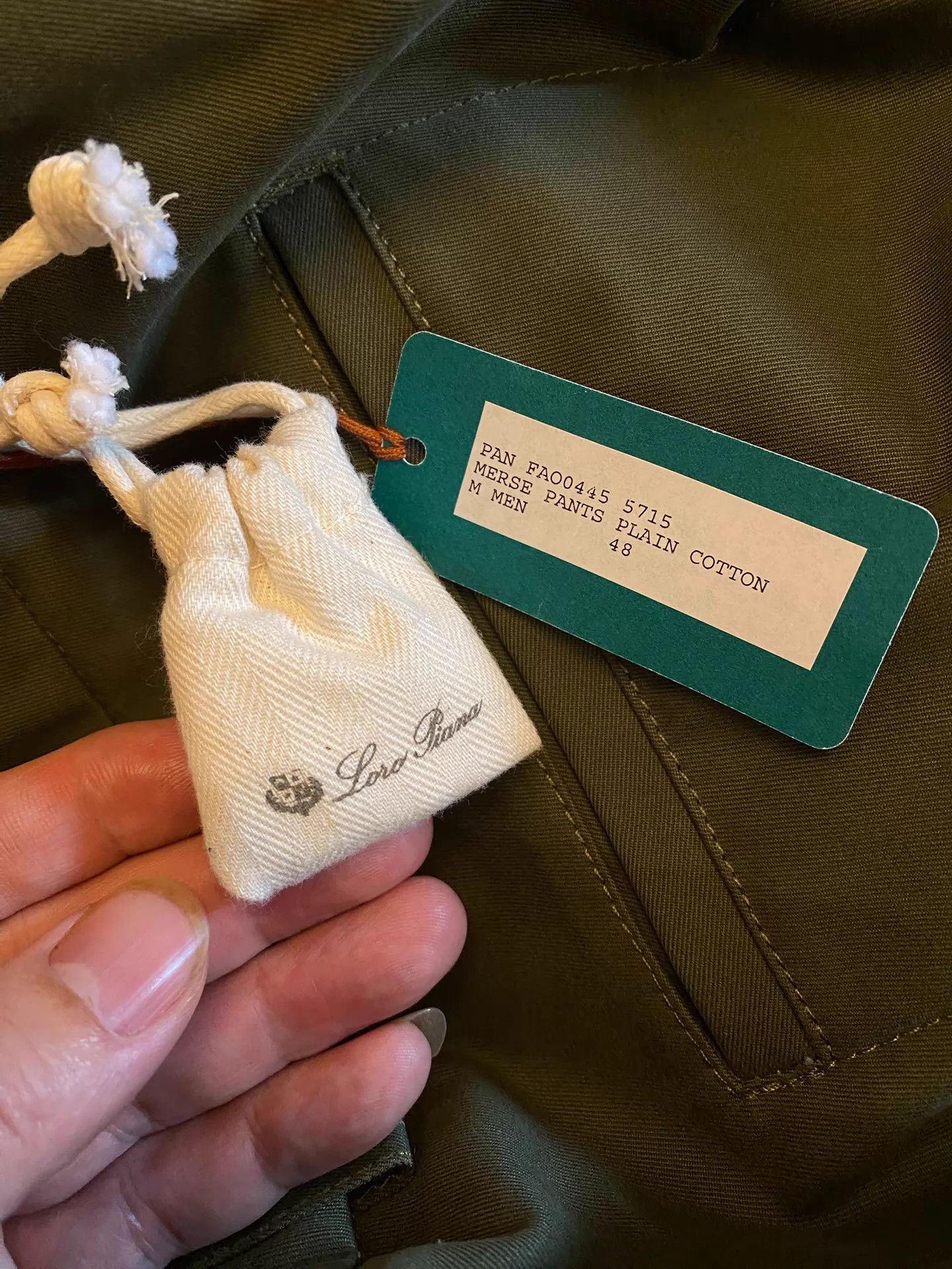Loro Piana Loro Piana Italian Men's Thick FW Trousers Size 48 Size US 32 / EU 48 - 6 Thumbnail
