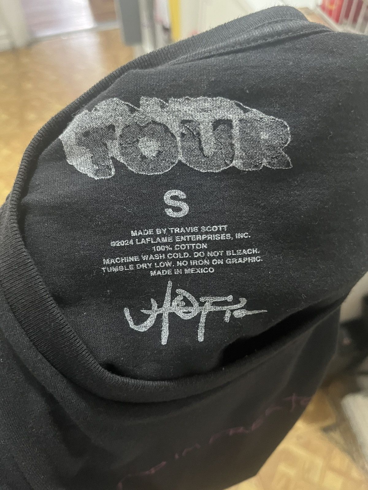 Travis Scott Travis Scott Utopia 2024 Shirt Size US S / EU 44-46 / 1 - 3 Thumbnail