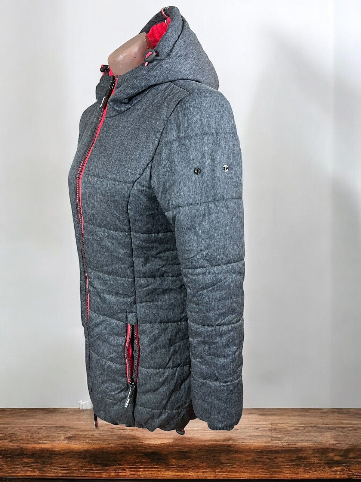 Superdry Superdry Tall Sports grey puffer jacket size M Size M / US 6-8 / IT 42-44 - 4 Thumbnail