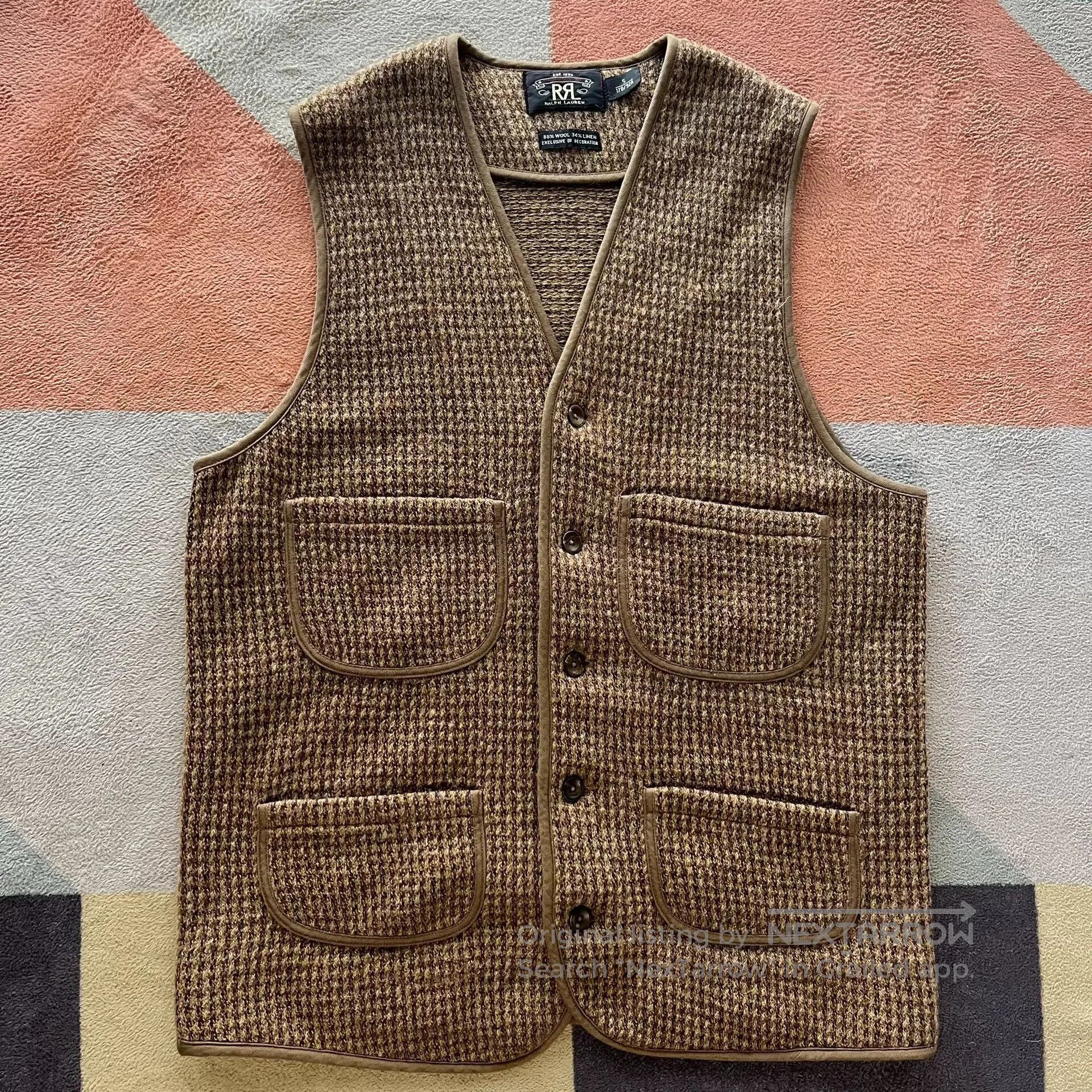 RRL Ralph Lauren RRL Fisherman Vest. Size US M / EU 48-50 / 2 - 1 Thumbnail