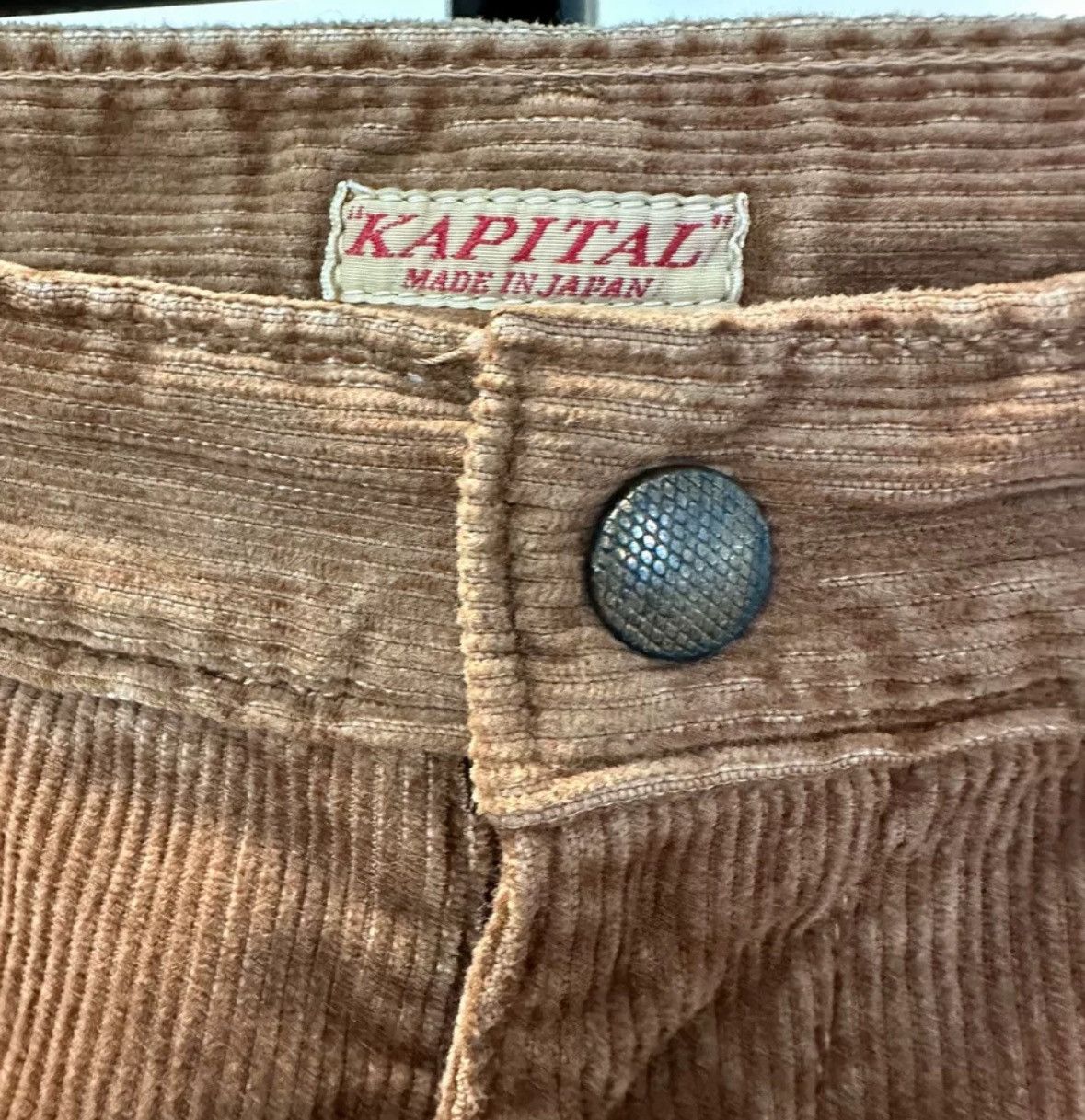 Kapital Kapital Brown Corduroy Pants2412-Nextarrow Size US 36 / EU 52 - 6 Thumbnail