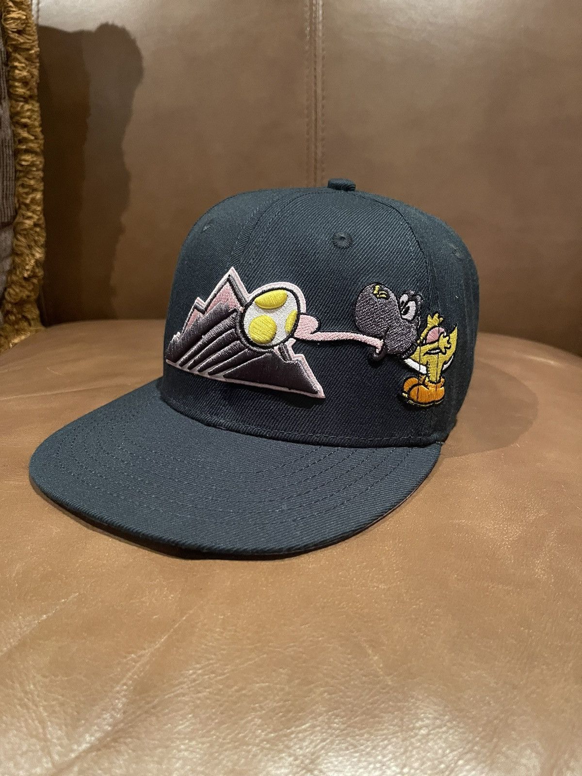 Nintendo Colorado Rockies X Yoshi 7 3/8 🐸 🌸 Size ONE SIZE - 1 Thumbnail