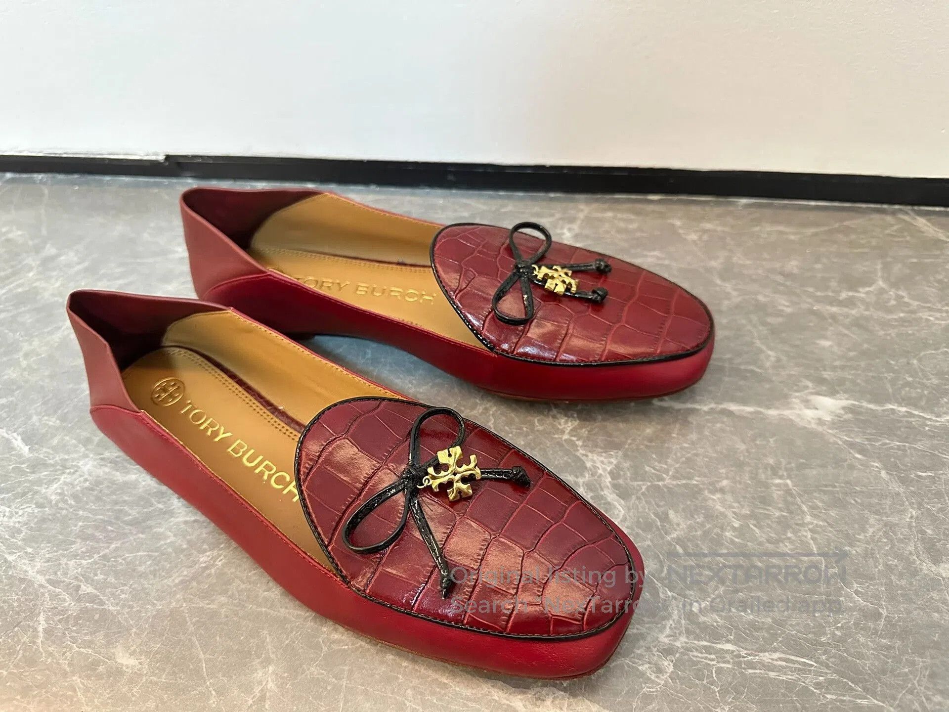 Tory Burch Tory Burch Tory Charm Leather Loafers. Size US 6.5 / IT 36.5 - 3 Thumbnail