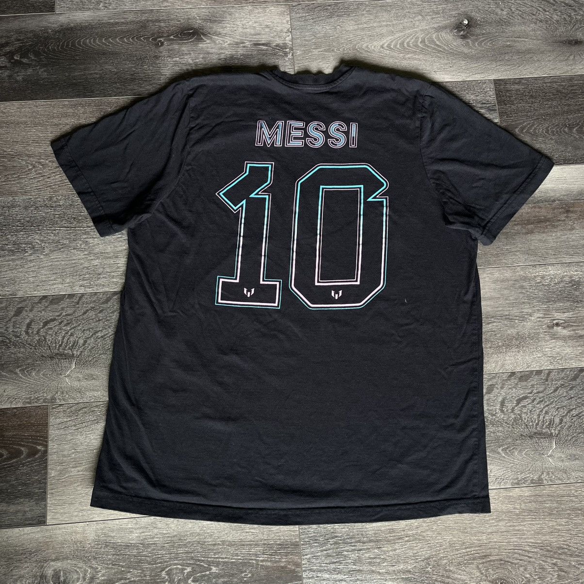 Adidas Adidas Inter Milan CF Lionel Messi #10 Black T Shirt Soccer Size US L / EU 52-54 / 3 - 1 Thumbnail