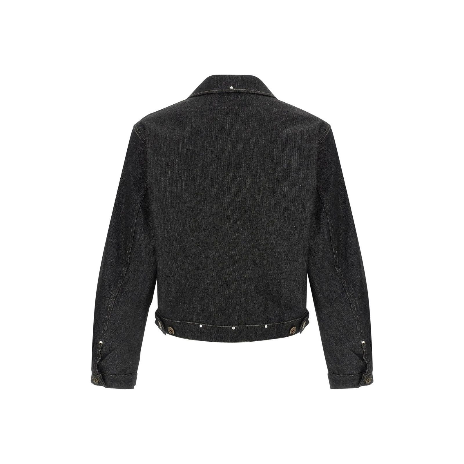 Lemaire Lemaire Trucker Black Denim Jacket New & Authentic (Men's si Size US M / EU 48-50 / 2 - 2 Thumbnail