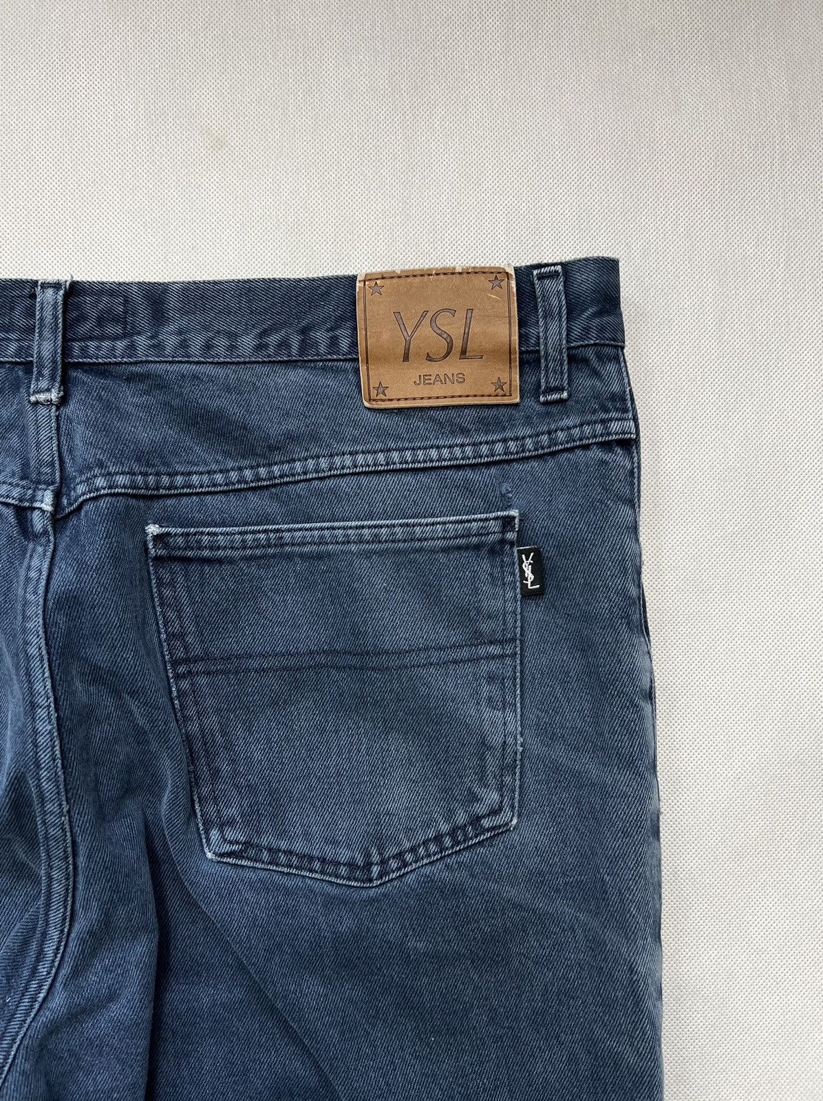 Yves Saint Laurent Baggy Pants Yves Saint Laurent Jeans Logo Vintage Size US 36 / EU 52 - 1 Thumbnail