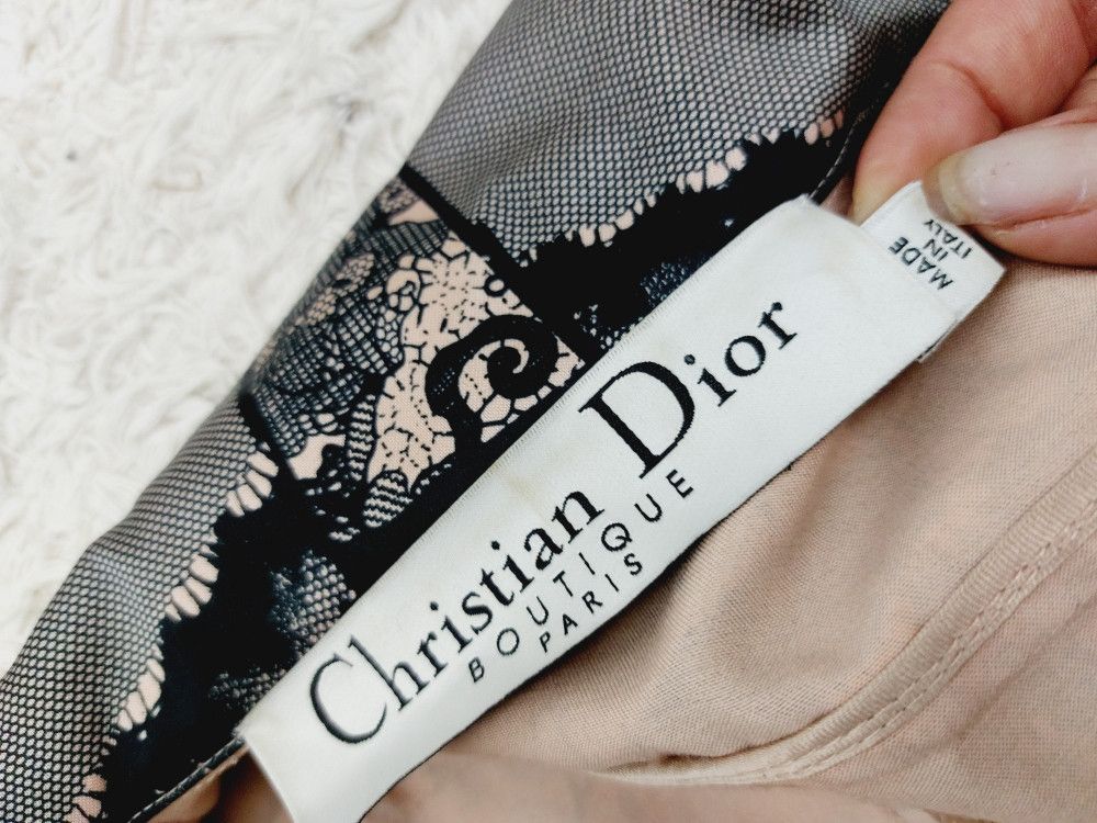 Dior Christian Dior 2006 Runway Optical Corset Lace Trompe jacket Size M / US 6-8 / IT 42-44 - 17 Thumbnail