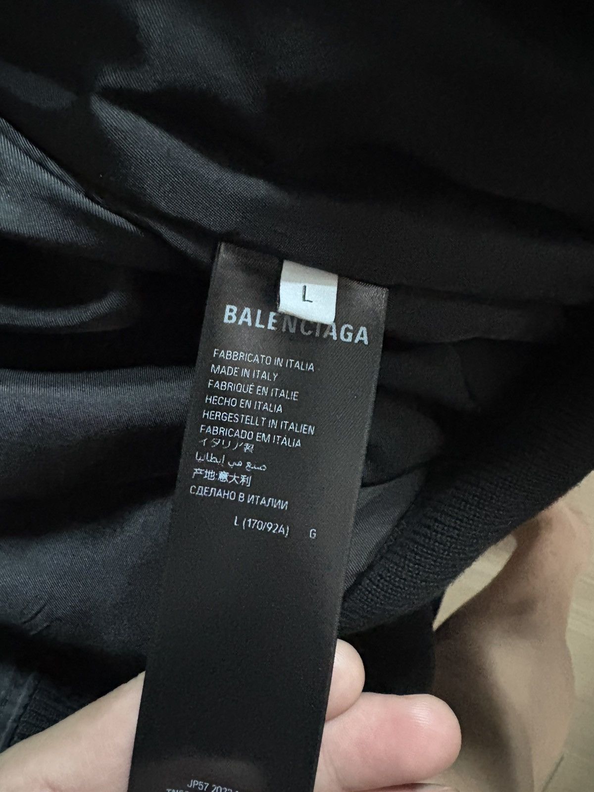 Balenciaga [L]BALENCIAGA BOMBER political Size US L / EU 52-54 / 3 - 9 Thumbnail