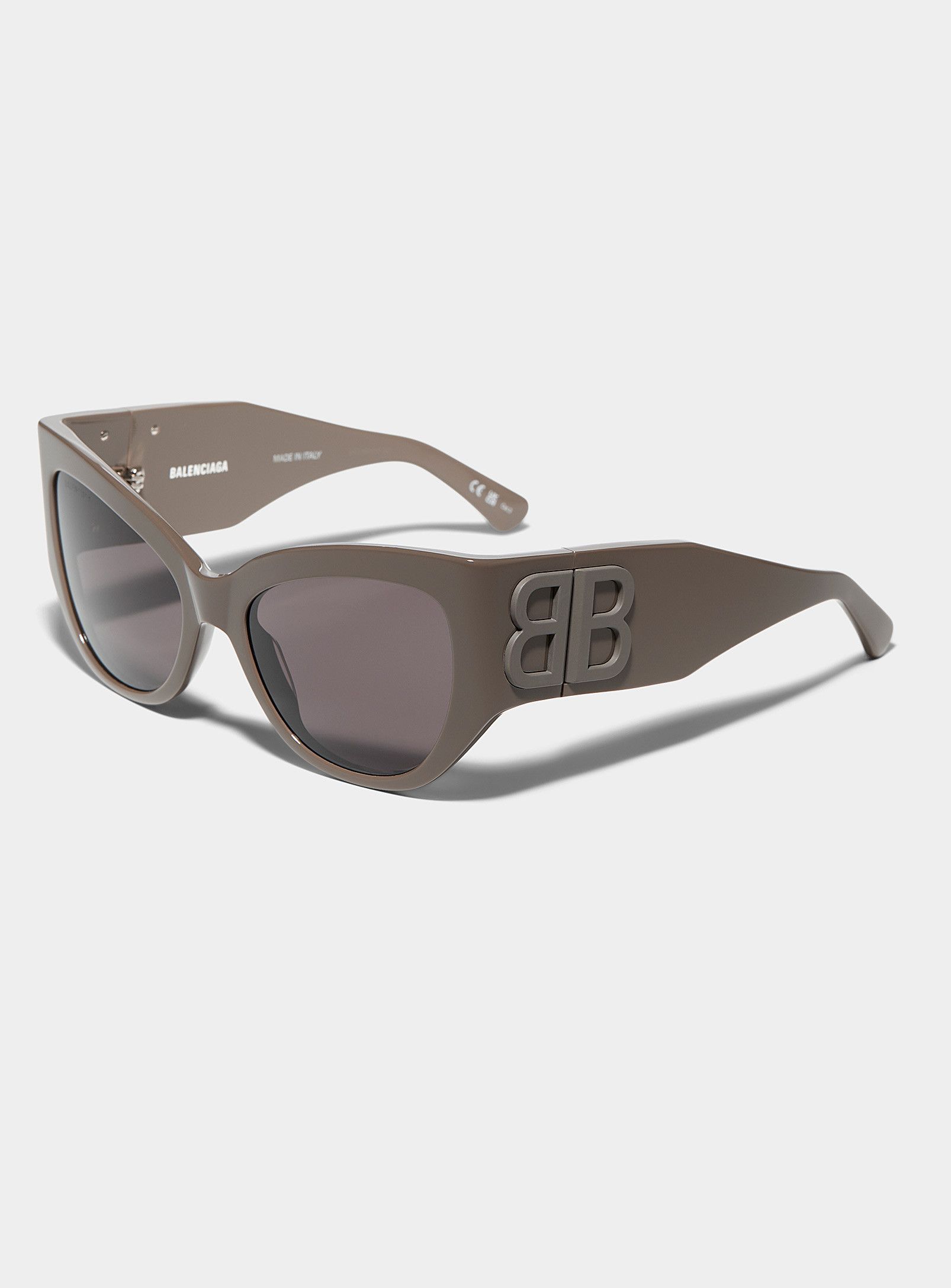 Balenciaga BNWT AW24 BALENCIAGA CAT EYE ROUNDED SUNGLASSES BB0322S Size ONE SIZE - 1 Thumbnail