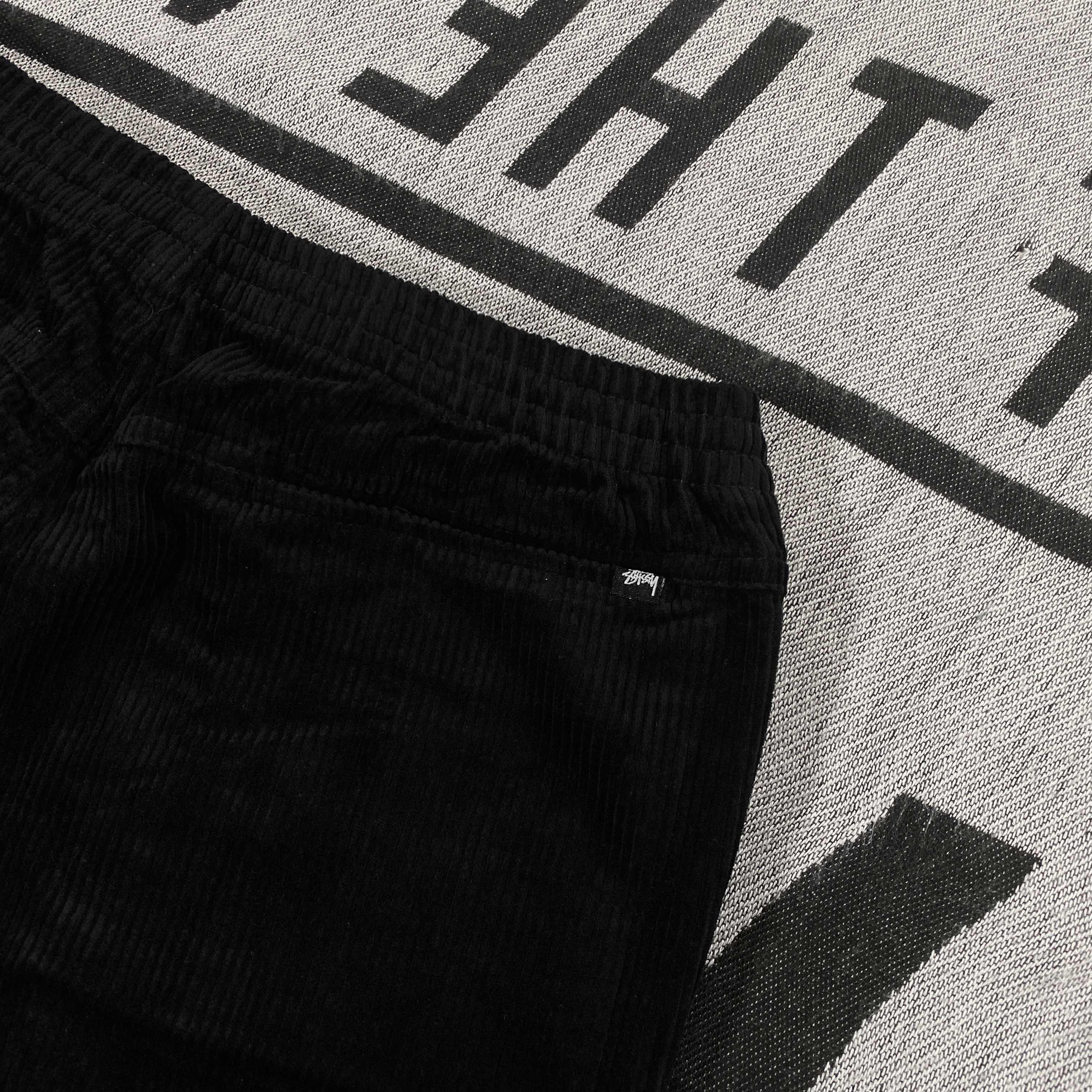 Stussy stussy black logo corduroy shorts size 32 Size US 32 / EU 48 - 4 Thumbnail