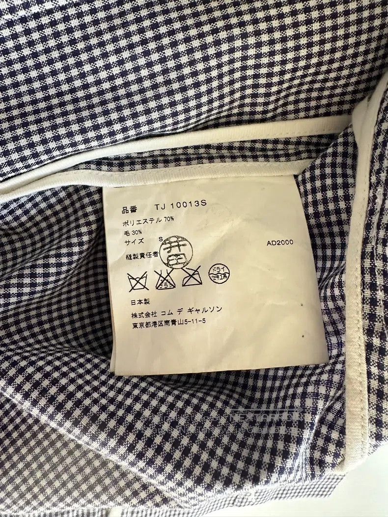 Comme des Garcons Comme des Garcons Houndstooth Shirt Jacket Size S / US 4 / IT 40 - 7 Thumbnail