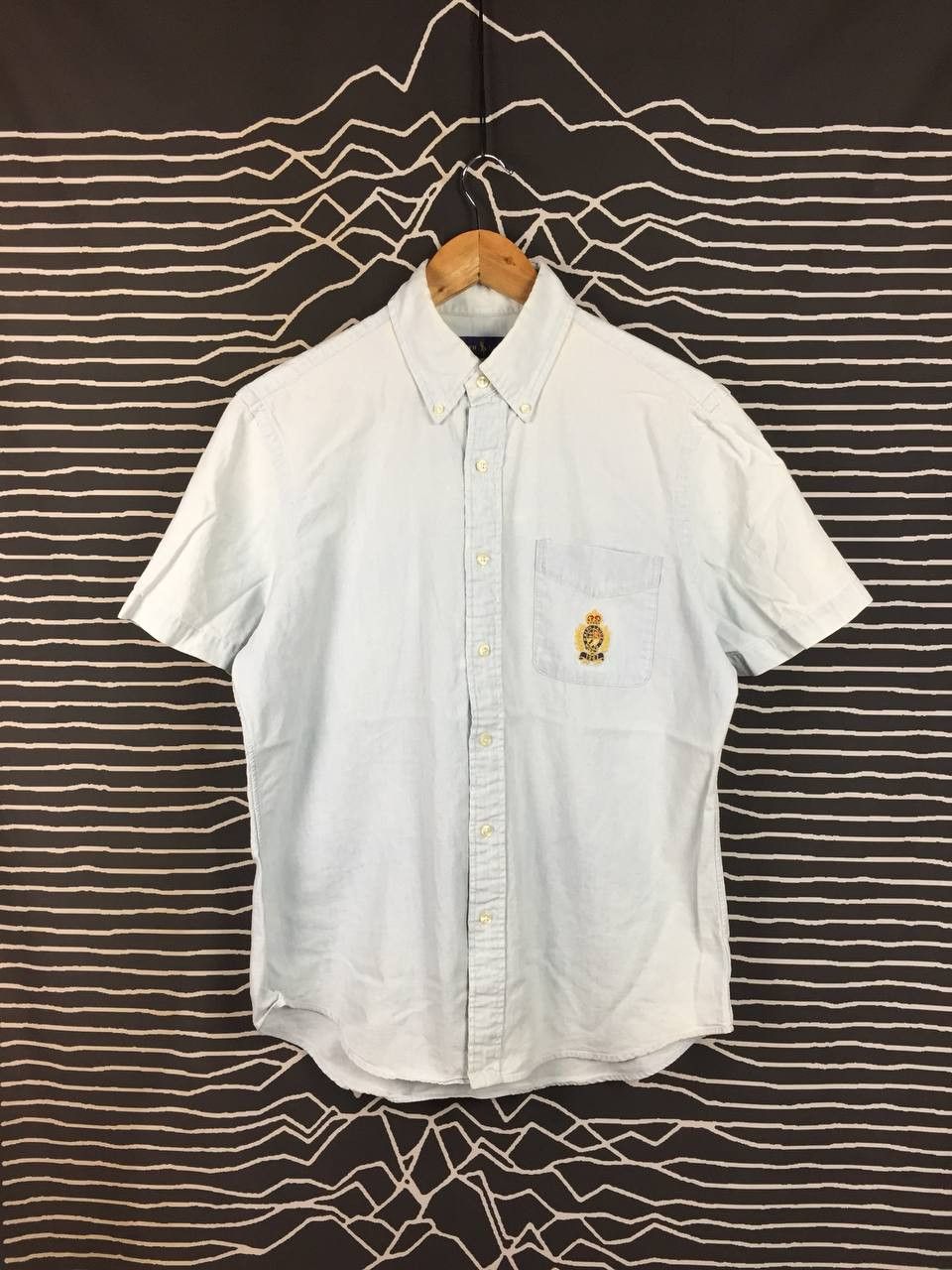 Ralph Lauren Vtg Ralph Lauren Crest Logo Button Down Oxford Shirt Size US M / EU 48-50 / 2 - 2 Thumbnail