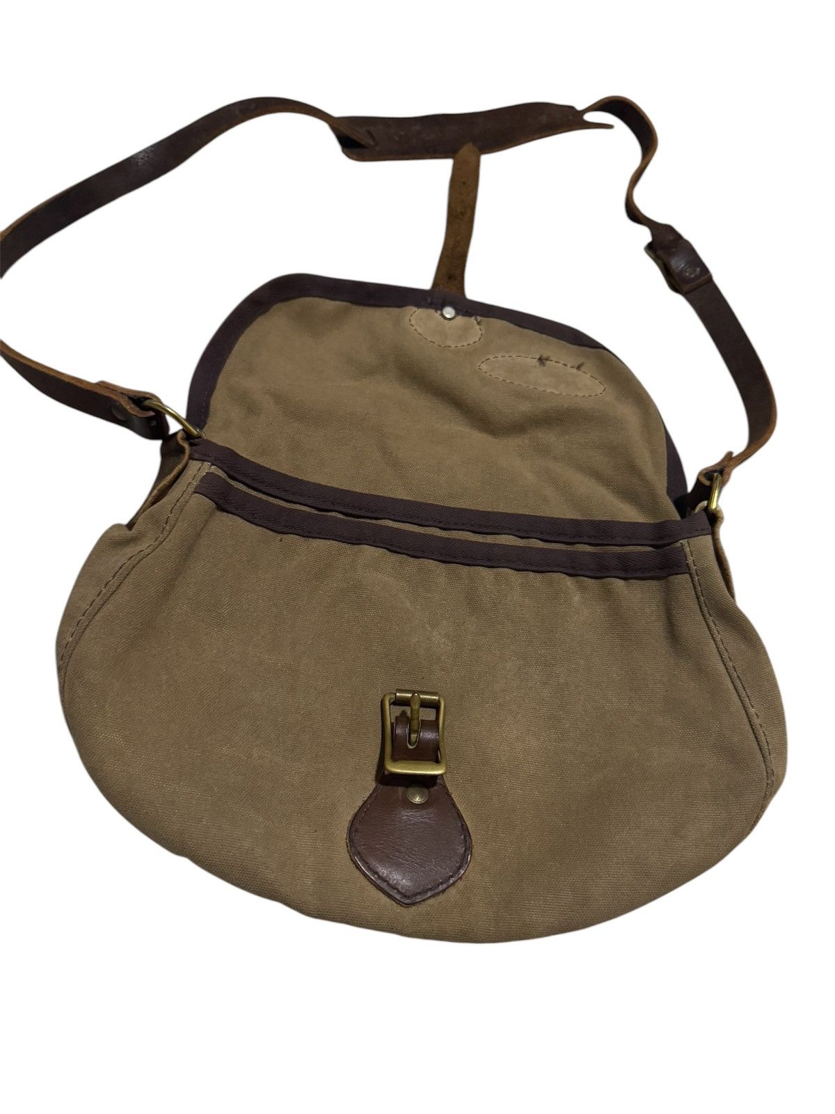 Duluth Pack × Duluth Trading Company × Vintage True Vtg Frost River by Duluth Shell Waxed Canvas Sling Bag Size ONE SIZE - 2 Thumbnail
