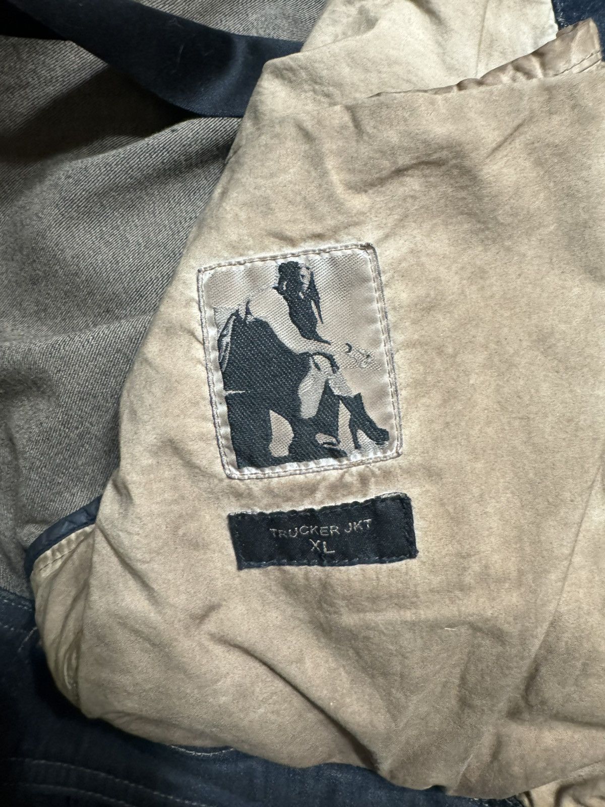 Rick Owens Drkshdw Rick Owens Drkshdw Mud Trucker Jacket Size US L / EU 52-54 / 3 - 3 Thumbnail