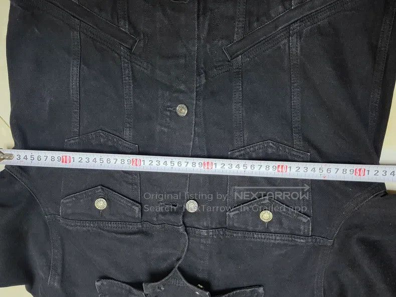 Givenchy Givenchy Men's black denim jacket, size M, made in Italy Size US M / EU 48-50 / 2 - 6 Thumbnail
