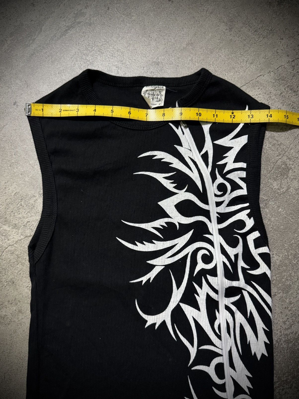 Hysteric Glamour Y2k Tribal knit ifsixwasnine poem tanktops Size US S / EU 44-46 / 1 - 9 Thumbnail