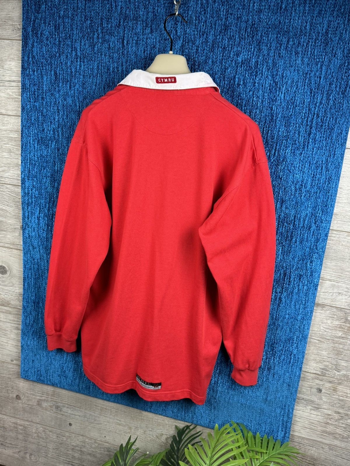 Reebok × Vintage Vintage 1999 Wales Rugby Union Home Shirt Jersey by Reebok Size US L / EU 52-54 / 3 - 5 Thumbnail