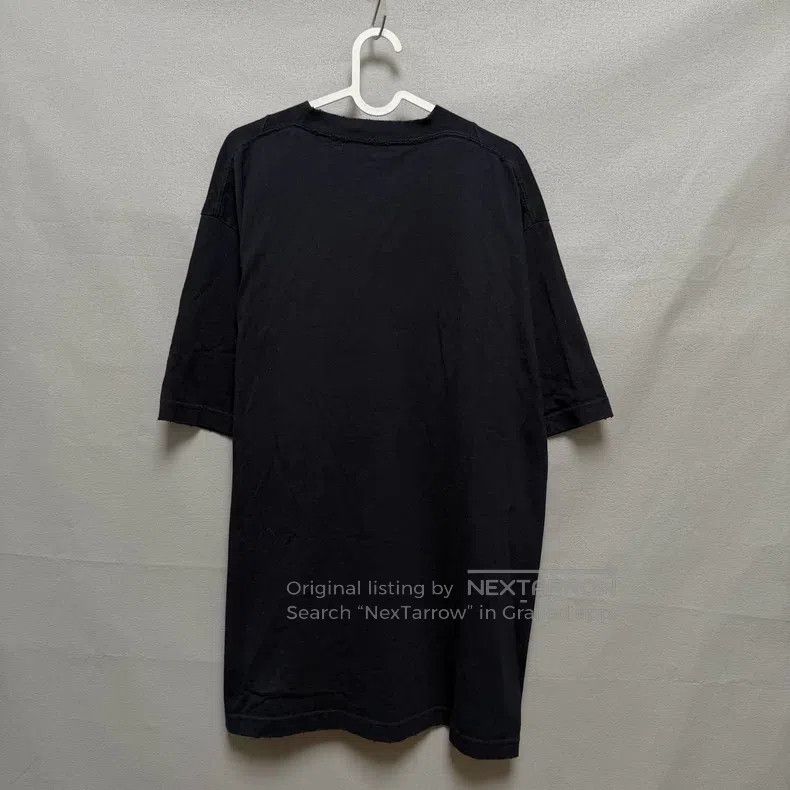 Balenciaga Balenciaga Solid Color Letter Print Round Neck Short Sleev Size US XXS / EU 40 - 4 Thumbnail