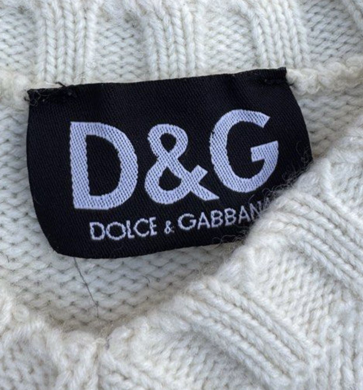 Dolce & Gabbana Vintage Dolce & Gabbana Spellout Knitwear Size S / US 4 / IT 40 - 5 Thumbnail