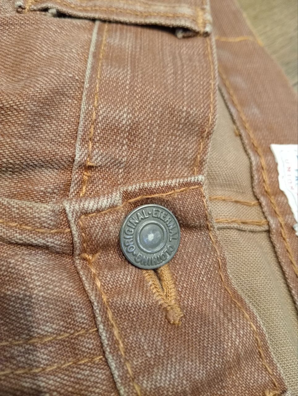 Eternal ETERNAL JAPAN DENIM POCKET BROWN JEANS Size US 32 / EU 48 - 5 Thumbnail