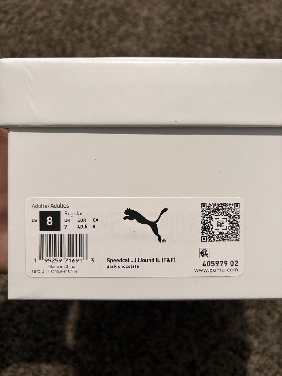 JJJJound × Puma JJJJound Puma Speedcat Leather Brown Size US 8 / EU 41 - 8 Thumbnail
