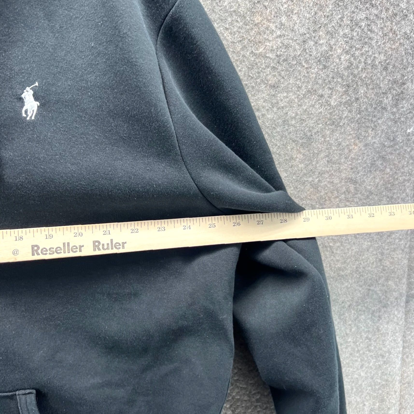 Polo Ralph Lauren VINTAGE Polo Ralph Lauren Hoodie Mens 2XL Black Full Zip Sweatshirt Double Knit Performance Size US XXL / EU 58 / 5 - 3 Thumbnail