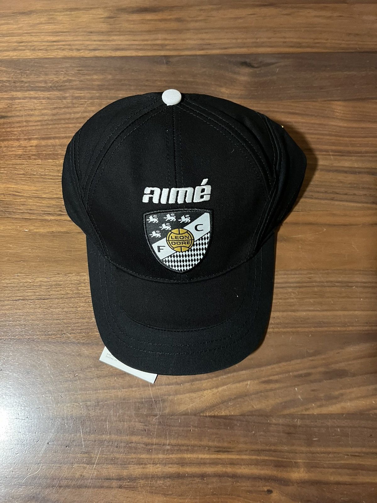 Aime Leon Dore Aime Leon Dore ALD Team Leon Soccer Hat Cap Black SnapBack Size ONE SIZE - 1 Thumbnail