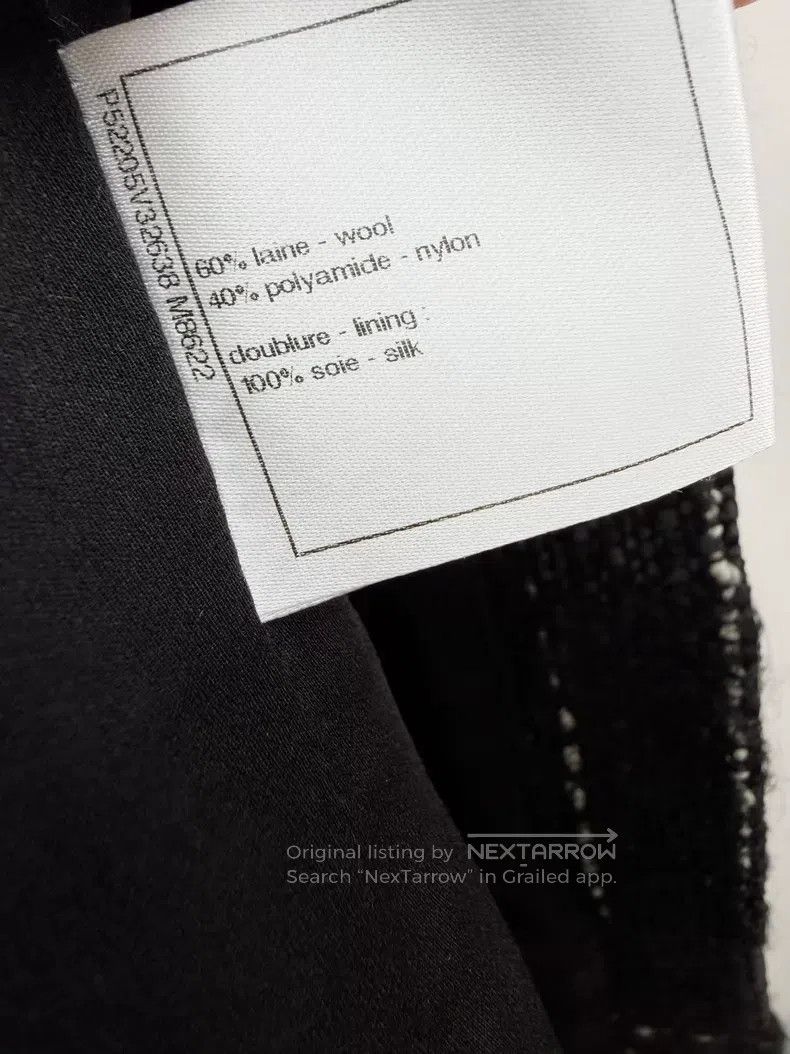 Chanel Chanel Plaid knitted jacket Size XS / US 0-2 / IT 36-38 - 7 Thumbnail