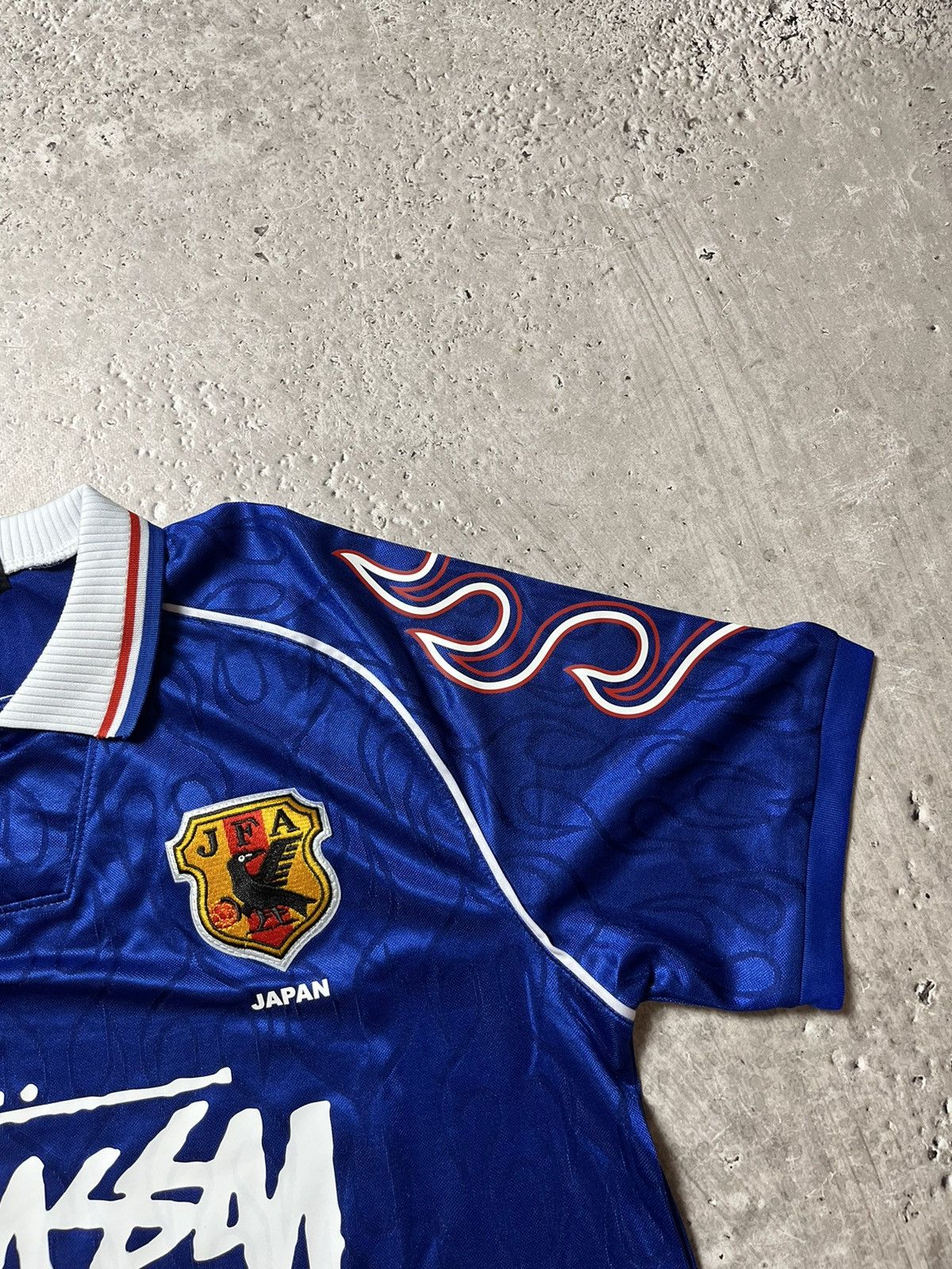 ASICS 日本代表 サッカーシャツ Stussy ASICS x Stussy Japan Jersey - Limited Edition | TikTok