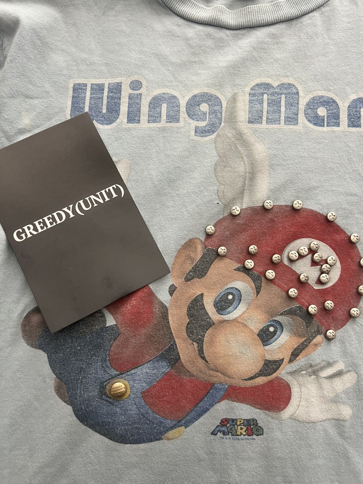 Greedy Unit × Vintage 1/1 Greedy Unit x Vintage Super Mario Tee Size US M / EU 48-50 / 2 - 6 Thumbnail