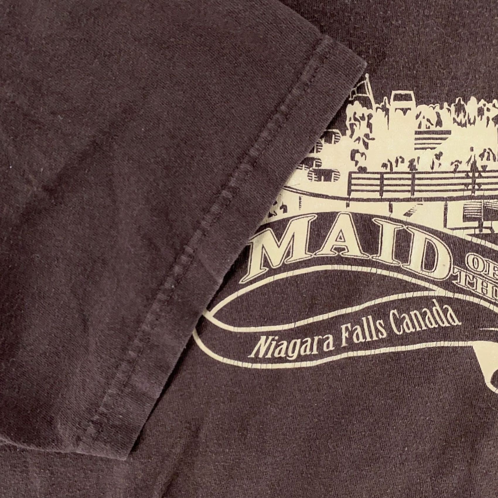 Vintage VINTAGE Maid of the Mist Shirt Mens XL Niagara Falls Canada Tourist Tee Brown Graphic Print Size US XL / EU 56 / 4 - 3 Thumbnail