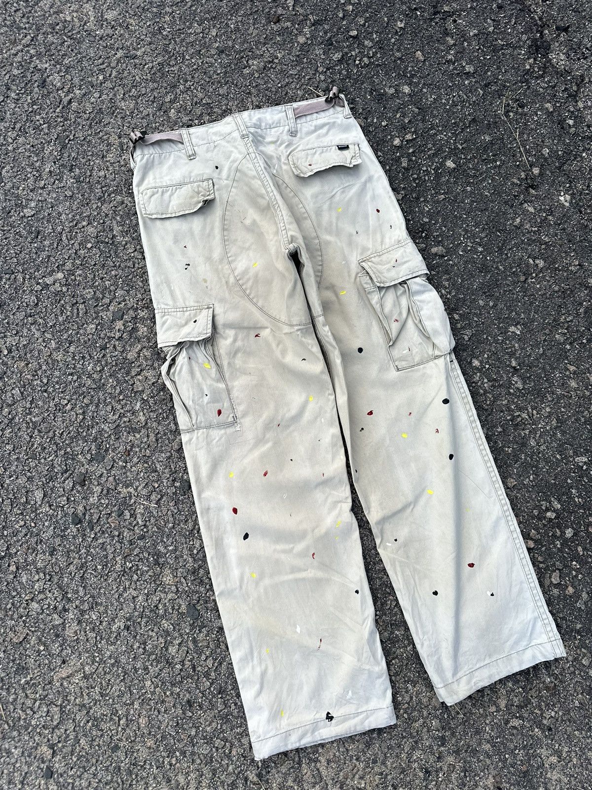 Stussy 💥JUST DROPPED💥 CARGO PANT STUSSY MULTIPOCKET PAINTED STYLE Size US 29 - 12 Thumbnail
