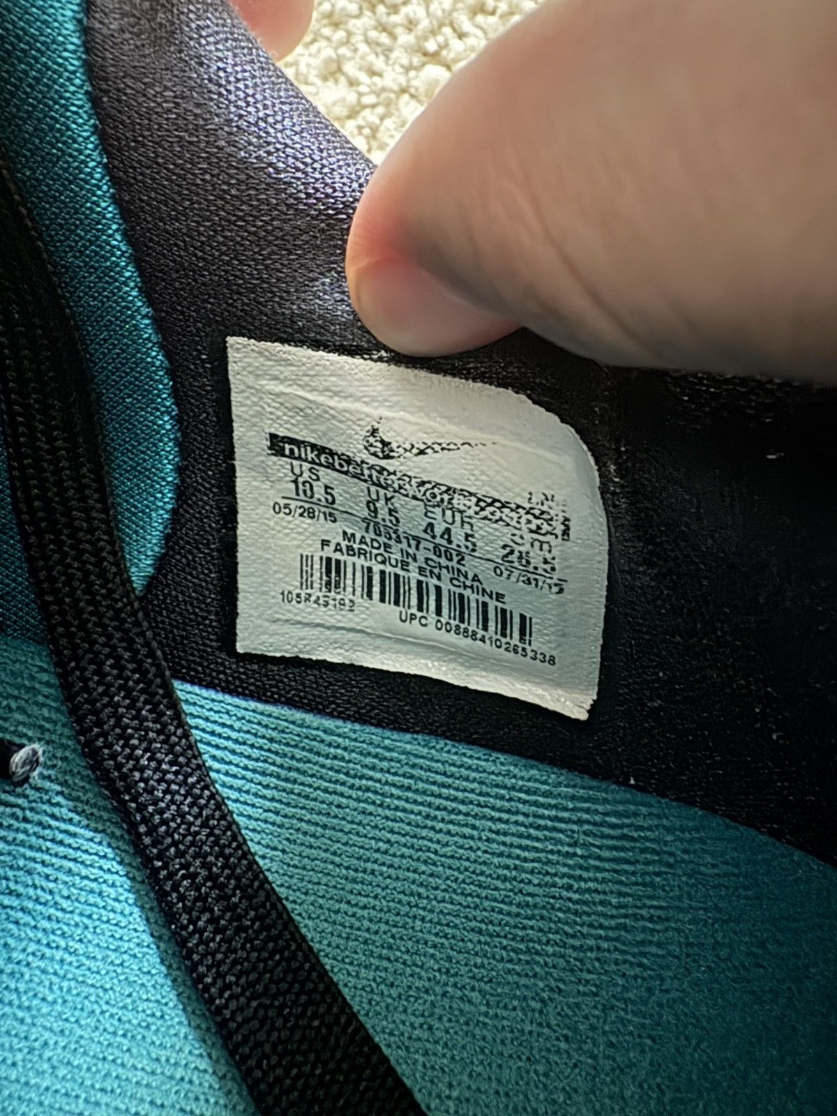 Nike Nike Kobe 10 Radiant Emerald Size US 10.5 / EU 43-44 - 6 Thumbnail