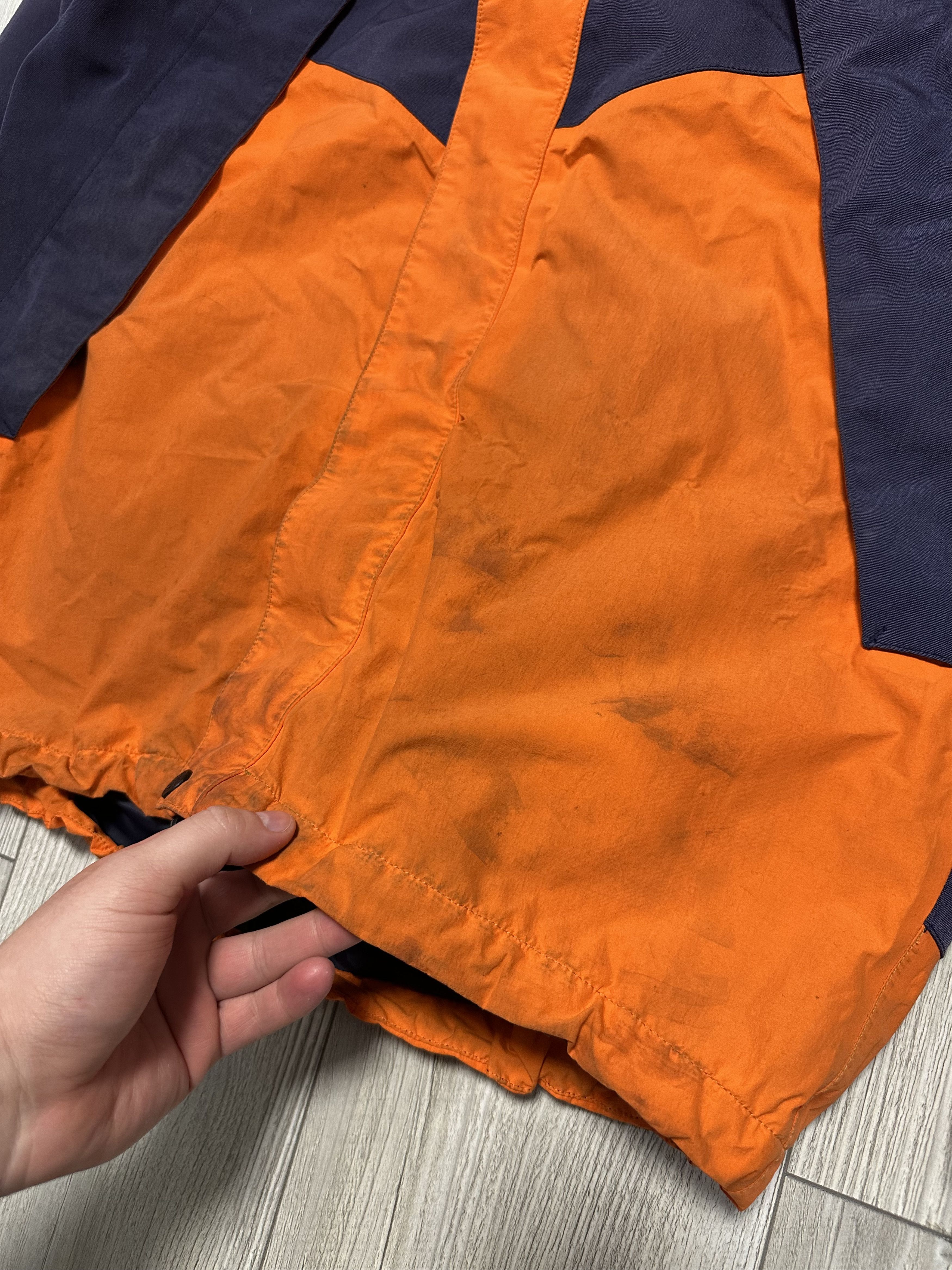Mammut Mammut Extreme Vintage Orange & Blue Nylon Gore-Tex Jacket Size US L / EU 52-54 / 3 - 6 Thumbnail