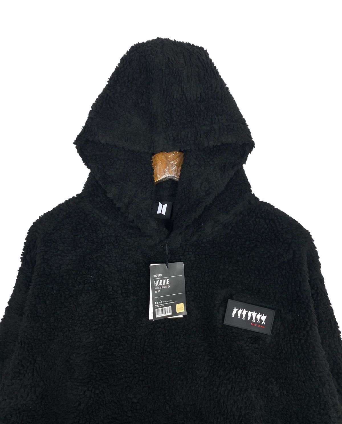 Other Rare‼️ BTS Mic Drop Sherpa Hoodie Deep Pile Size US S / EU 44-46 / 1 - 3 Thumbnail