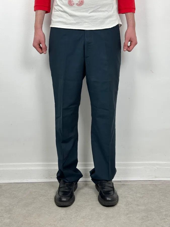 Gucci AW2020 Gucci Blue Classy Premium Tailored Pants Size US 34 / EU 50 - 2 Thumbnail