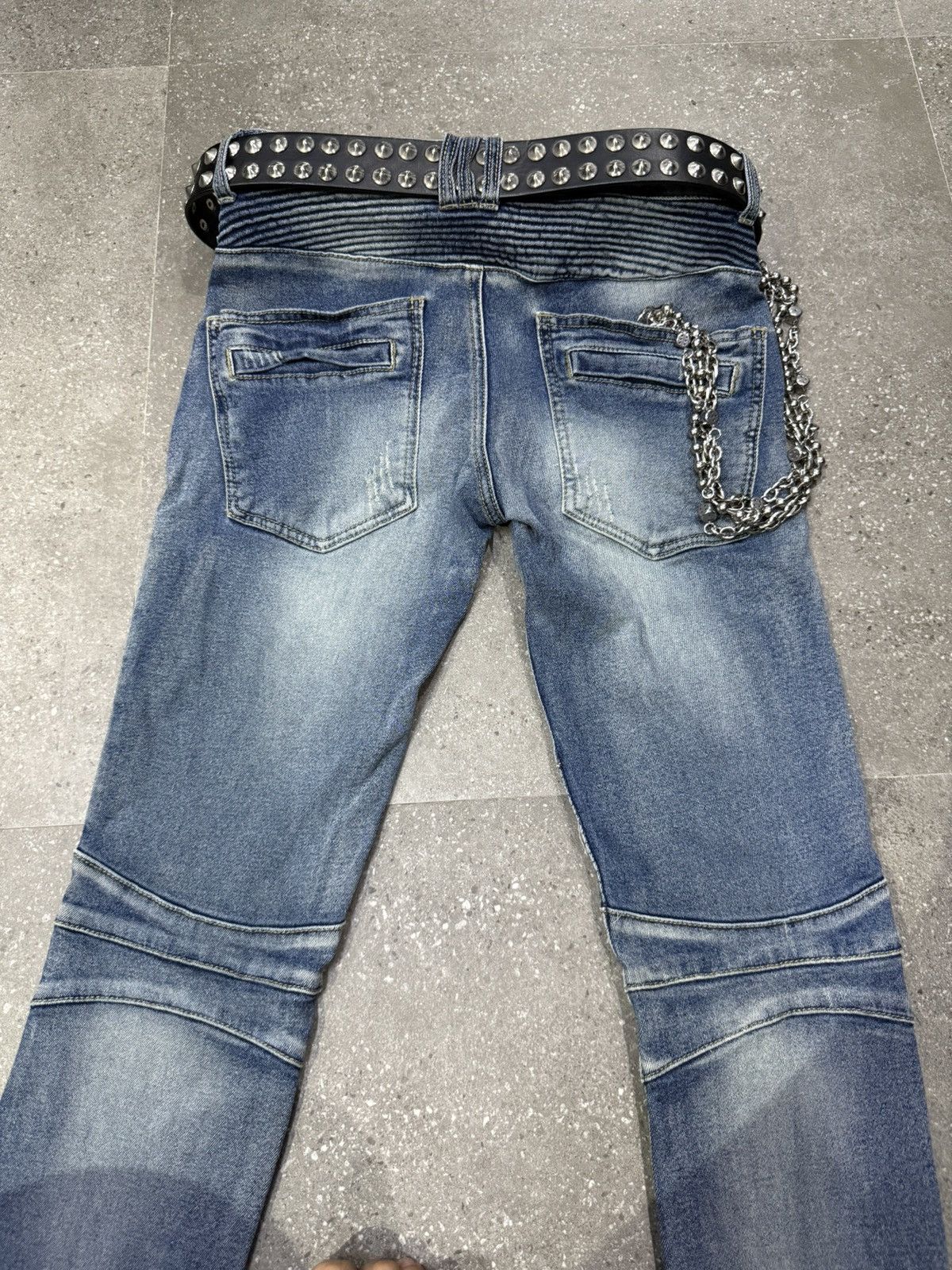 In The Attic In the attic homme denim biker pants Size US 30 / EU 46 - 12 Thumbnail