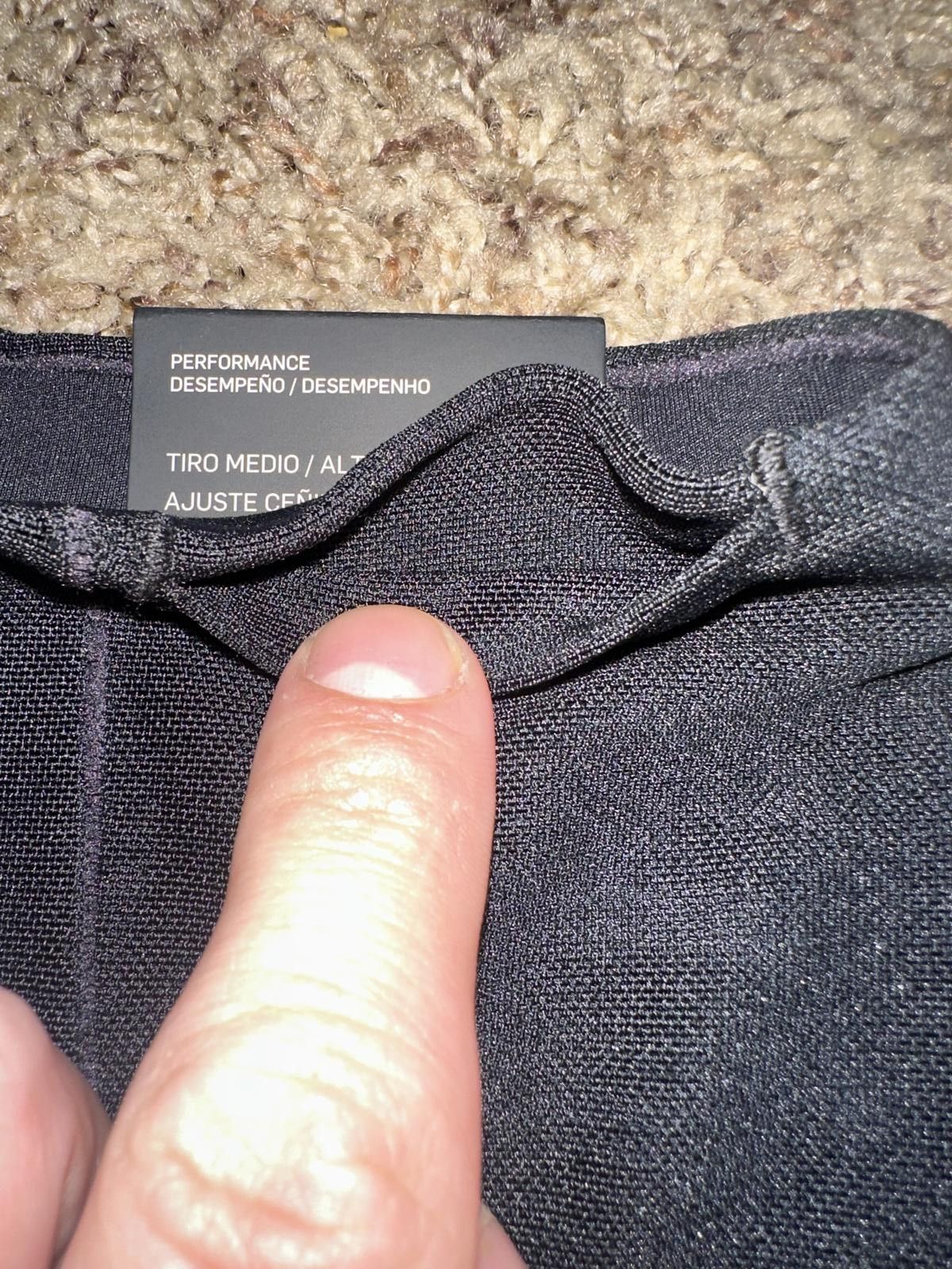 Nike Nike Womens One Luxe 7" Icon Clash Compression Shorts Size 40" / US 18 - 12 Thumbnail
