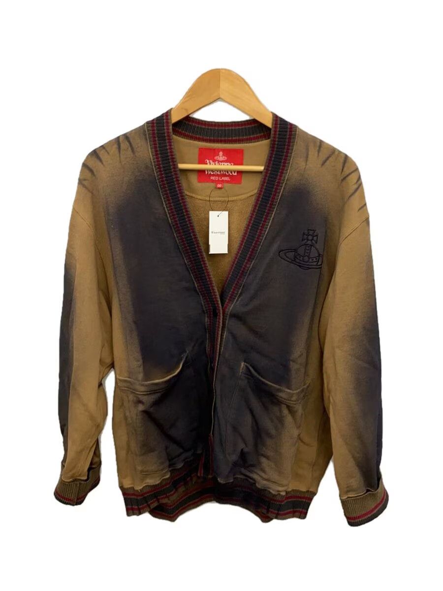 Vivienne Westwood Spray Dye Orb Fleece Cardigan Size US M / EU 48-50 / 2 - 1 Thumbnail