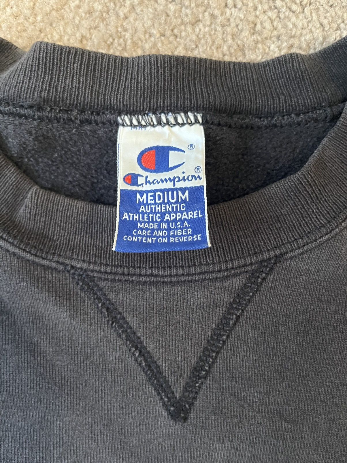 Champion Vintage Made in USA Champion Sweatshirt Size US M / EU 48-50 / 2 - 2 Thumbnail