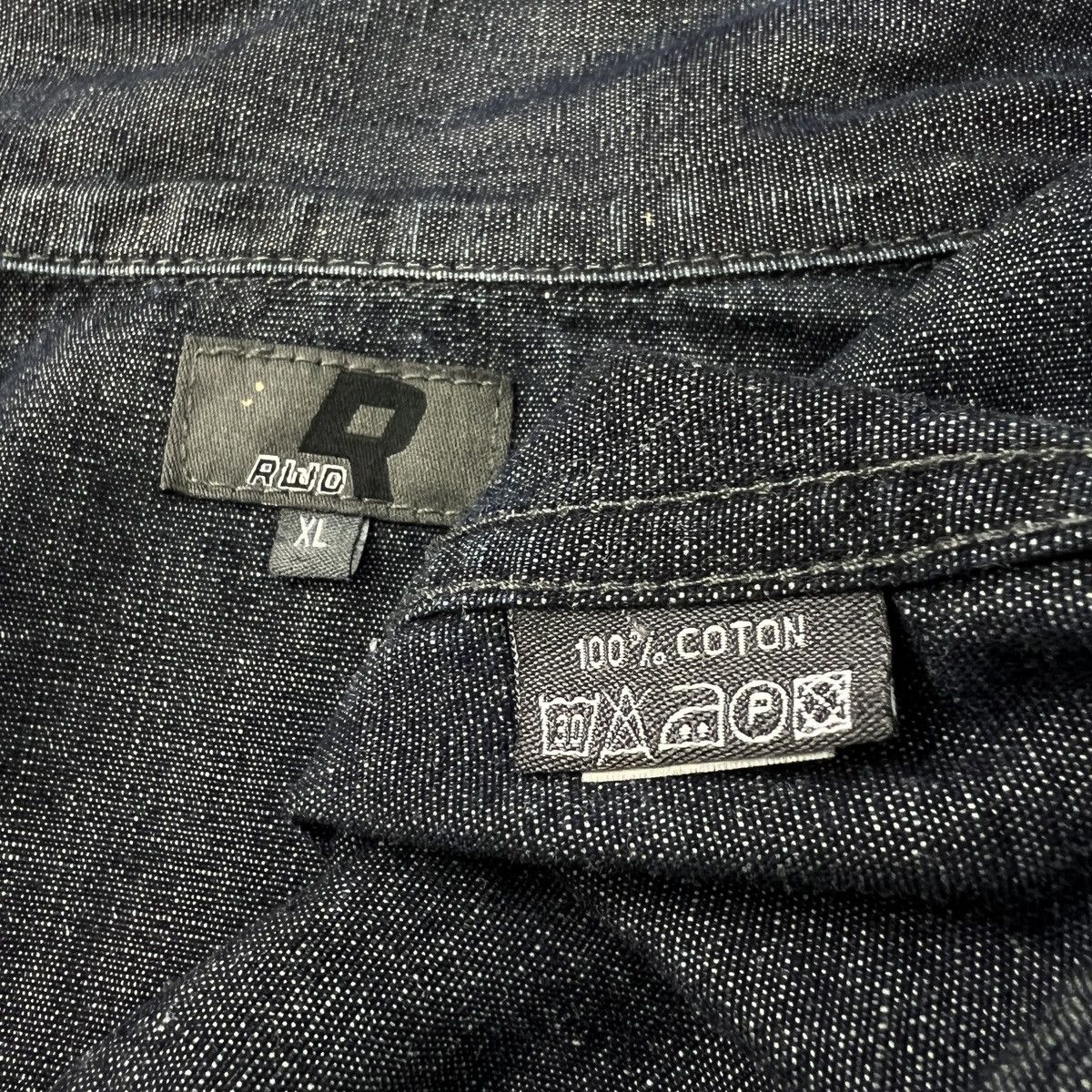 Other RWD WAXED DENIM TRUCKER JACKET OVERDYED INDIGO Size US L / EU 52-54 / 3 - 9 Thumbnail