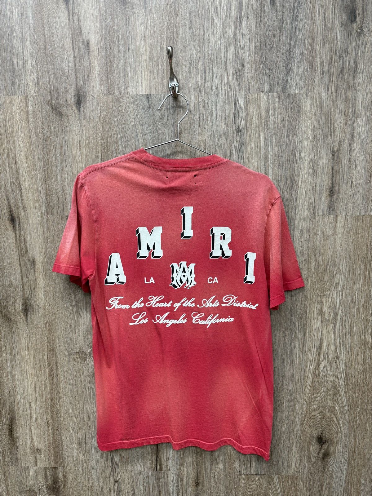 Amiri Amiri Collegiate Short Sleeve Size US S / EU 44-46 / 1 - 7 Thumbnail